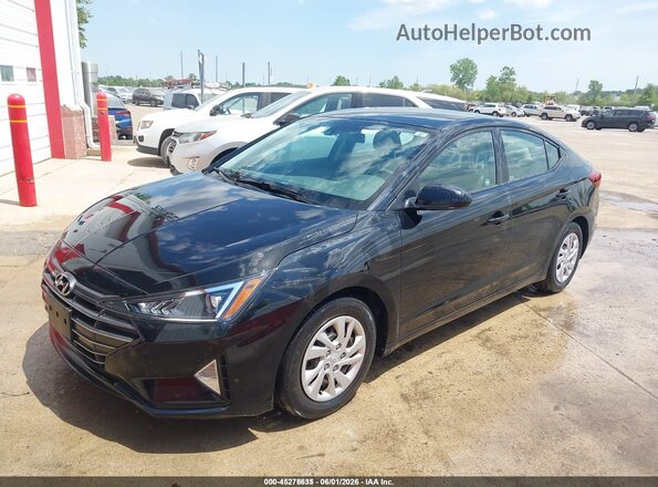 5NPD74LF5LH607488 2020 HYUNDAI ELANTRA Black Front left