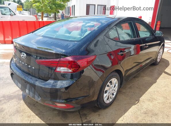 5NPD74LF5LH607488 2020 HYUNDAI ELANTRA Black Rear right