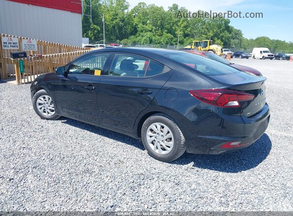 5NPD74LF5LH609273 2020 HYUNDAI ELANTRA Black უკანა მარცხენა