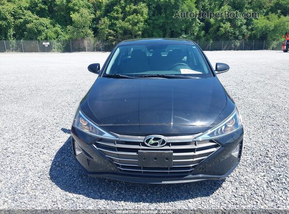 5NPD74LF5LH609273 2020 HYUNDAI ELANTRA Black ხელსაწყოთა პანელის ხედი