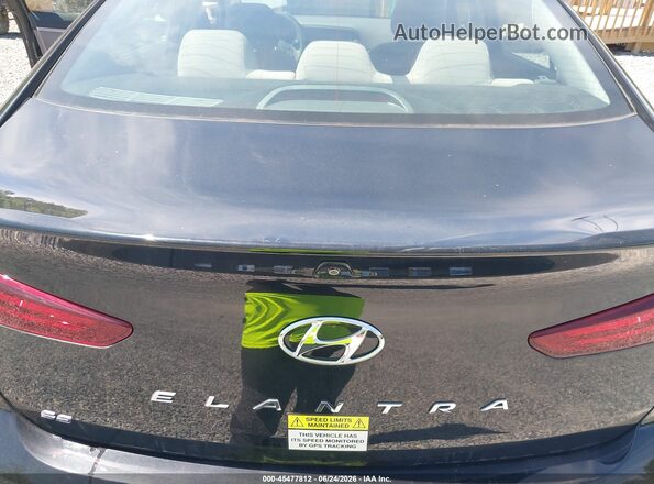 5NPD74LF5LH609273 2020 HYUNDAI ELANTRA Black წინა ხედი