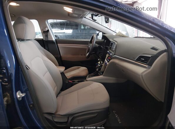 5NPD74LF5LH609483 2020 HYUNDAI ELANTRA Blue Vista interior delantera