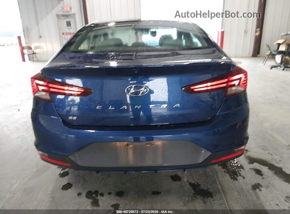 5NPD74LF5LH609483 2020 HYUNDAI ELANTRA Blue 
