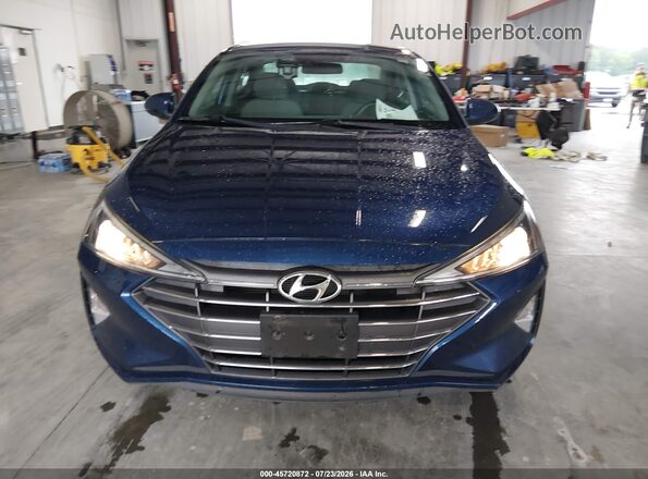 5NPD74LF5LH609483 2020 HYUNDAI ELANTRA Blue Vista del cuadro de instrumentos