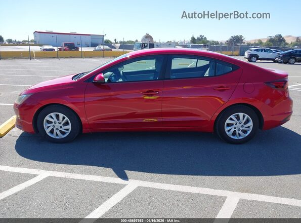 5NPD74LF5LH609676 2020 HYUNDAI ELANTRA Red 