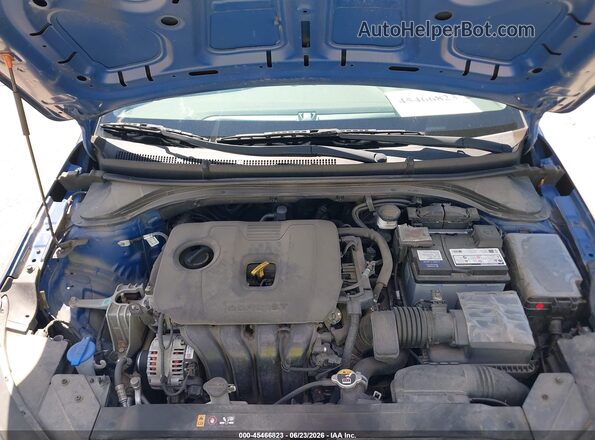5NPD74LF5LH609970 2020 HYUNDAI ELANTRA Blue Rear view