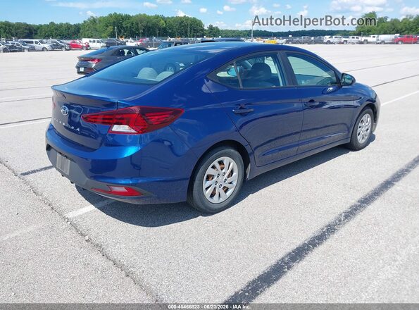 5NPD74LF5LH609970 2020 HYUNDAI ELANTRA Blue Rear right
