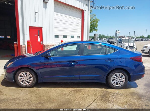 5NPD74LF5LH610438 2020 HYUNDAI ELANTRA Blue 360 interior view