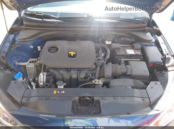 5NPD74LF5LH610438 2020 HYUNDAI ELANTRA Blue Rear view