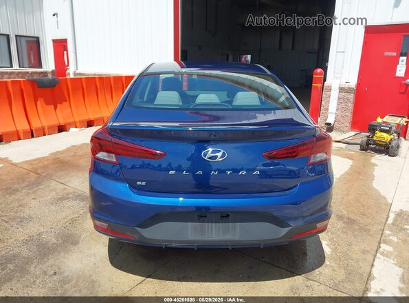 5NPD74LF5LH610438 2020 HYUNDAI ELANTRA Blue 