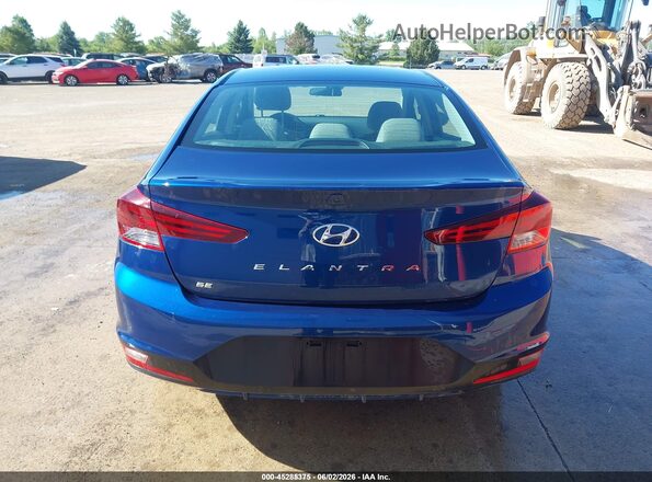 5NPD74LF5LH610455 2020 HYUNDAI ELANTRA Blue 