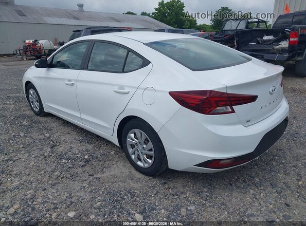 5NPD74LF5LH611167 2020 HYUNDAI ELANTRA White უკანა მარცხენა