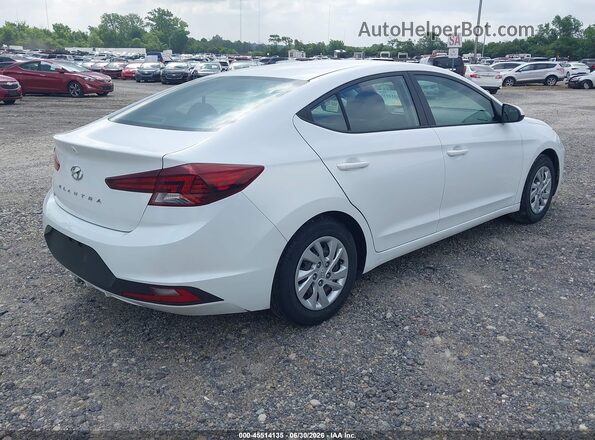 5NPD74LF5LH611167 2020 HYUNDAI ELANTRA White უკანა მარჯვენა
