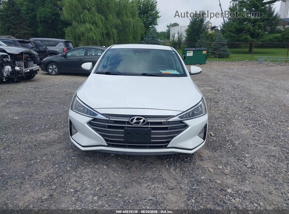 5NPD74LF5LH611167 2020 HYUNDAI ELANTRA White უკანა სალონის ხედი