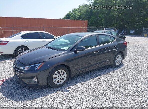 5NPD74LF5LH612562 2020 HYUNDAI ELANTRA Gray Front left