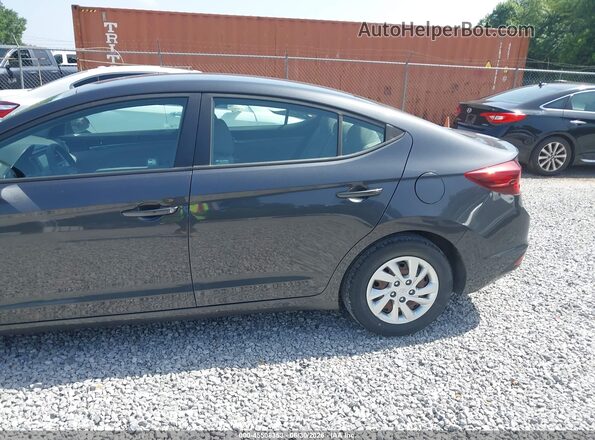 5NPD74LF5LH612562 2020 HYUNDAI ELANTRA Gray Front view