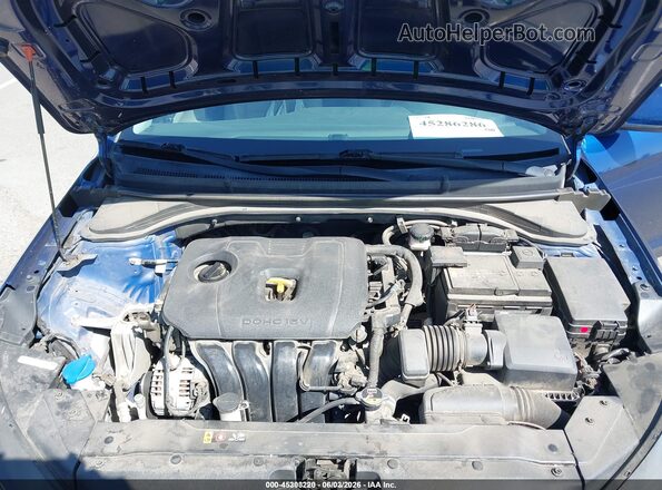 5NPD74LF5LH612688 2020 HYUNDAI ELANTRA Blue Widok z tyłu