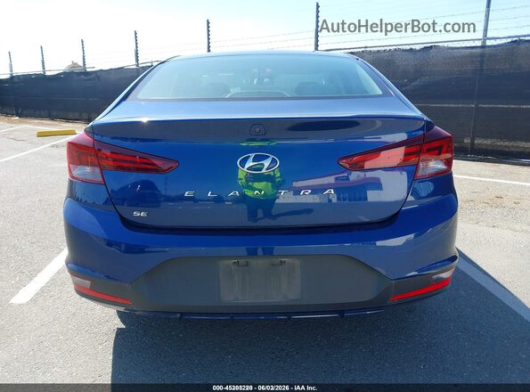 5NPD74LF5LH612688 2020 HYUNDAI ELANTRA Blue 