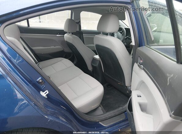 5NPD74LF5LH612982 2020 HYUNDAI ELANTRA Blue Vista de la etiqueta del VIN