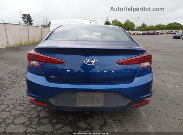 5NPD74LF5LH612982 2020 HYUNDAI ELANTRA Blue 