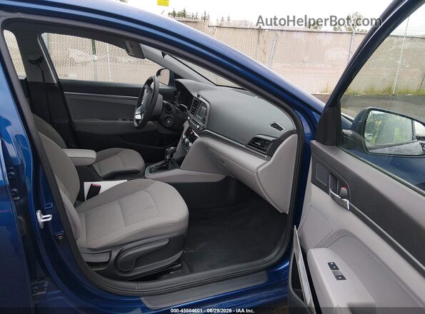 5NPD74LF5LH612982 2020 HYUNDAI ELANTRA Blue Vista interior delantera