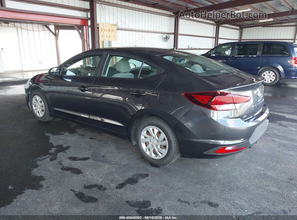 5NPD74LF5LH613226 2020 HYUNDAI ELANTRA Gray Trasero izquierdo