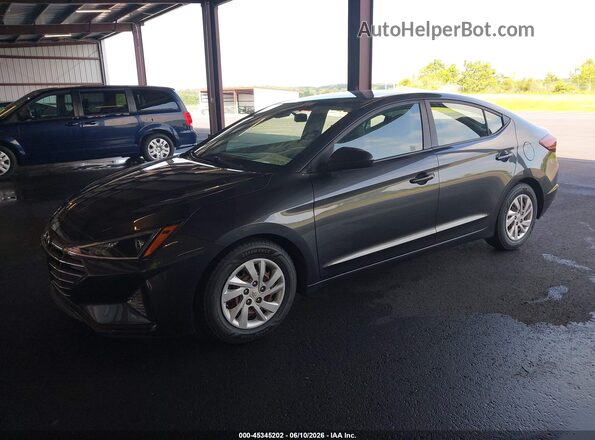 5NPD74LF5LH613226 2020 HYUNDAI ELANTRA Gray Vista tres cuartos delantera izquierda