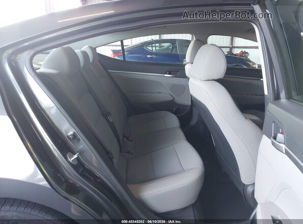 5NPD74LF5LH613226 2020 HYUNDAI ELANTRA Gray Vista de la etiqueta del VIN