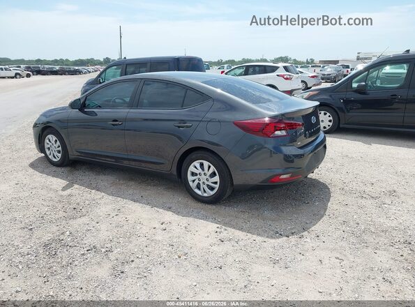 5NPD74LF5LH613985 2020 HYUNDAI ELANTRA Черный Задняя левая четверть
