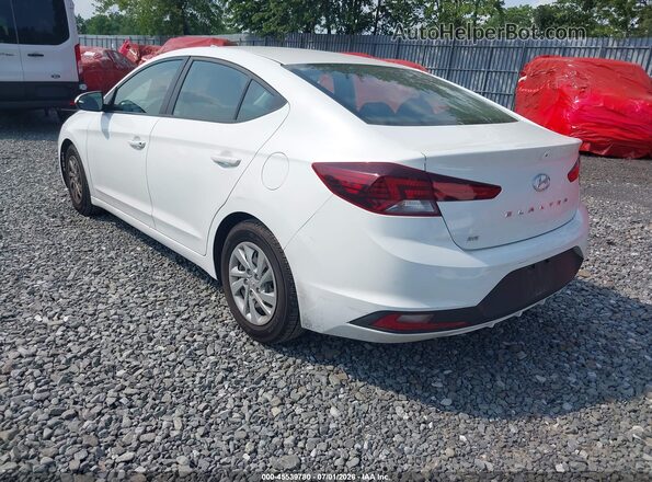 5NPD74LF5LH616580 2020 HYUNDAI ELANTRA White Հետևի ձախ