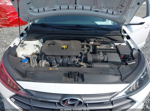 5NPD74LF5LH616580 2020 HYUNDAI ELANTRA White Հետևի տեսք