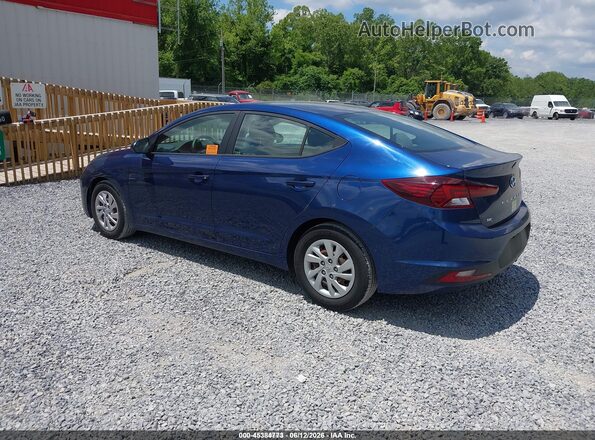5NPD74LF5LH617292 2020 HYUNDAI ELANTRA Blue Задня ліва чверть