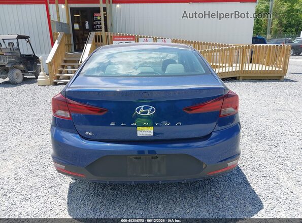 5NPD74LF5LH617292 2020 HYUNDAI ELANTRA Blue 