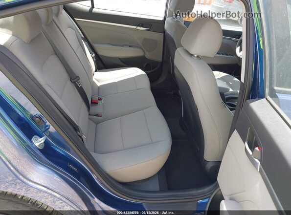 5NPD74LF5LH617292 2020 HYUNDAI ELANTRA Blue Вид наклейки з VIN-кодом