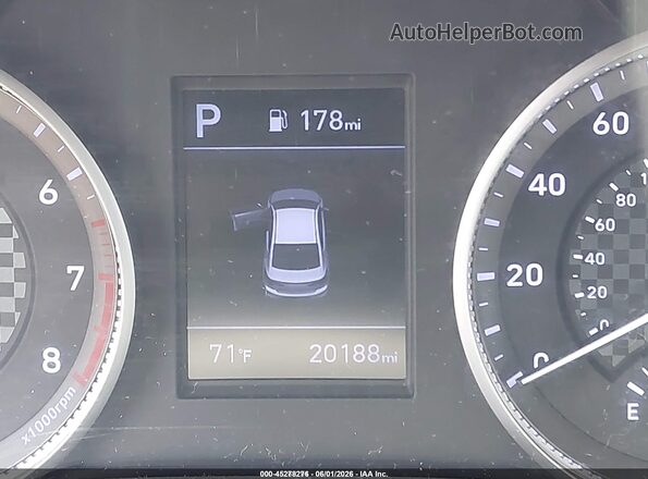 5NPD74LF5LH618166 2020 HYUNDAI ELANTRA Blue 