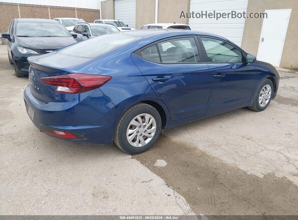 5NPD74LF5LH618216 2020 HYUNDAI ELANTRA Blue უკანა მარჯვენა