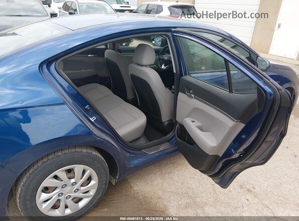 5NPD74LF5LH618216 2020 HYUNDAI ELANTRA Blue VIN კოდის სტიკერის ხედი