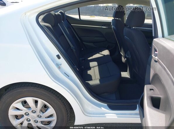 5NPD74LF5LH620032 2020 HYUNDAI ELANTRA White VIN sticker view