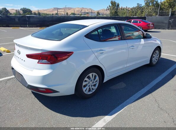 5NPD74LF5LH620032 2020 HYUNDAI ELANTRA White Rear right