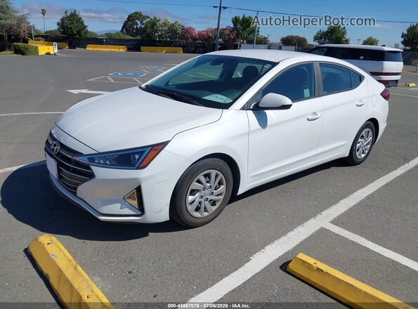 5NPD74LF5LH620032 2020 HYUNDAI ELANTRA White Front left