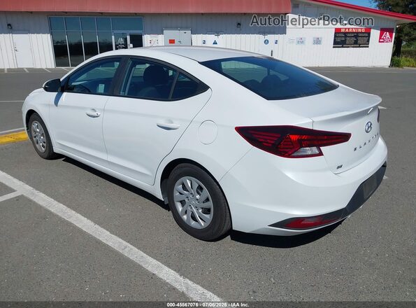 5NPD74LF5LH620032 2020 HYUNDAI ELANTRA White Rear left