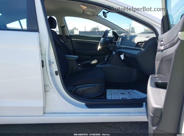 5NPD74LF5LH620032 2020 HYUNDAI ELANTRA White Front interior view