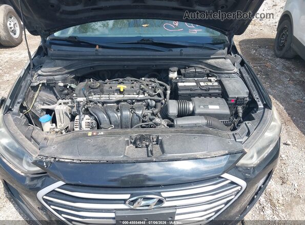 5NPD74LF6HH113406 2017 HYUNDAI ELANTRA Черный Вид сзади