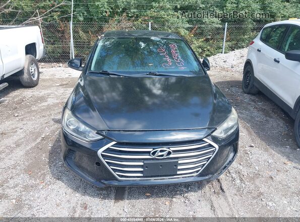 5NPD74LF6HH113406 2017 HYUNDAI ELANTRA Черный Вид спереди