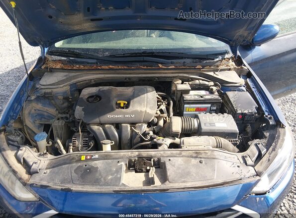 5NPD74LF6HH134448 2017 HYUNDAI ELANTRA Синий Вид сзади