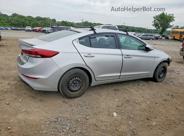 5NPD74LF6HH166994 2017 HYUNDAI ELANTRA Серебряный Задняя правая четверть