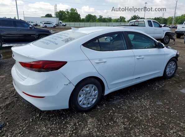 5NPD74LF6HH192916 2017 HYUNDAI ELANTRA White Հետևի աջ