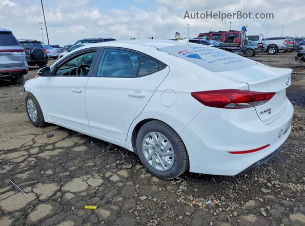 5NPD74LF6HH192916 2017 HYUNDAI ELANTRA White Հետևի ձախ