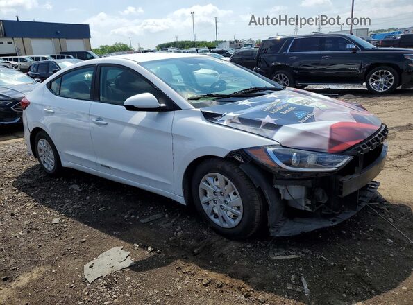 5NPD74LF6HH192916 2017 HYUNDAI ELANTRA White Առջևի աջ