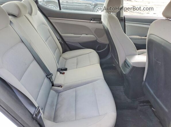 5NPD74LF6HH192916 2017 HYUNDAI ELANTRA White Հետևի նստատեղերի տեսք